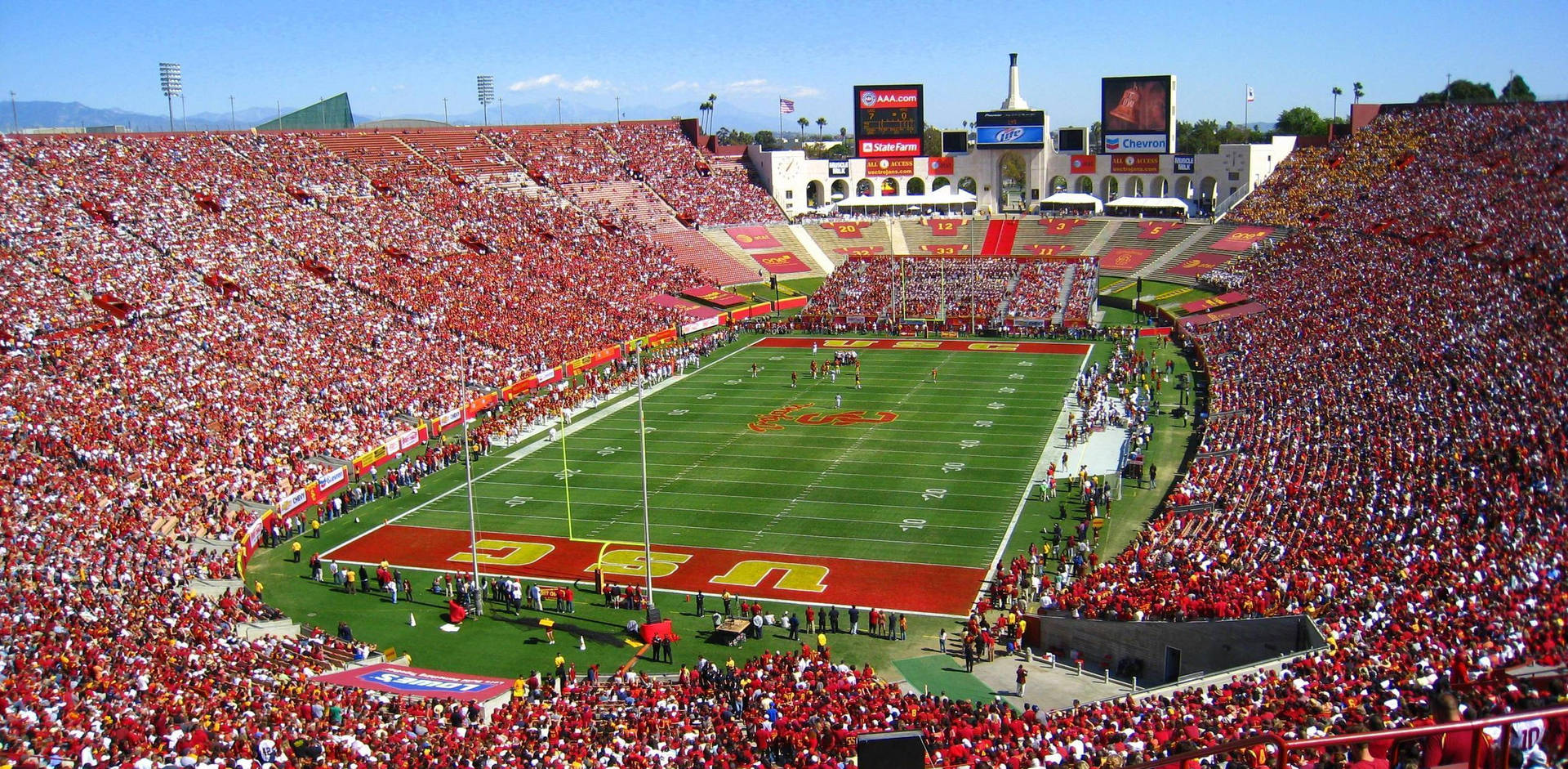 University Of Southern California Football Stadium Picture
