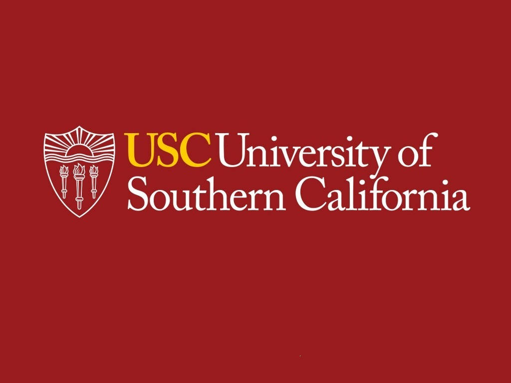 Universidaddel Sur De California - Fondo De Escritorio Rojo Fondo de pantalla