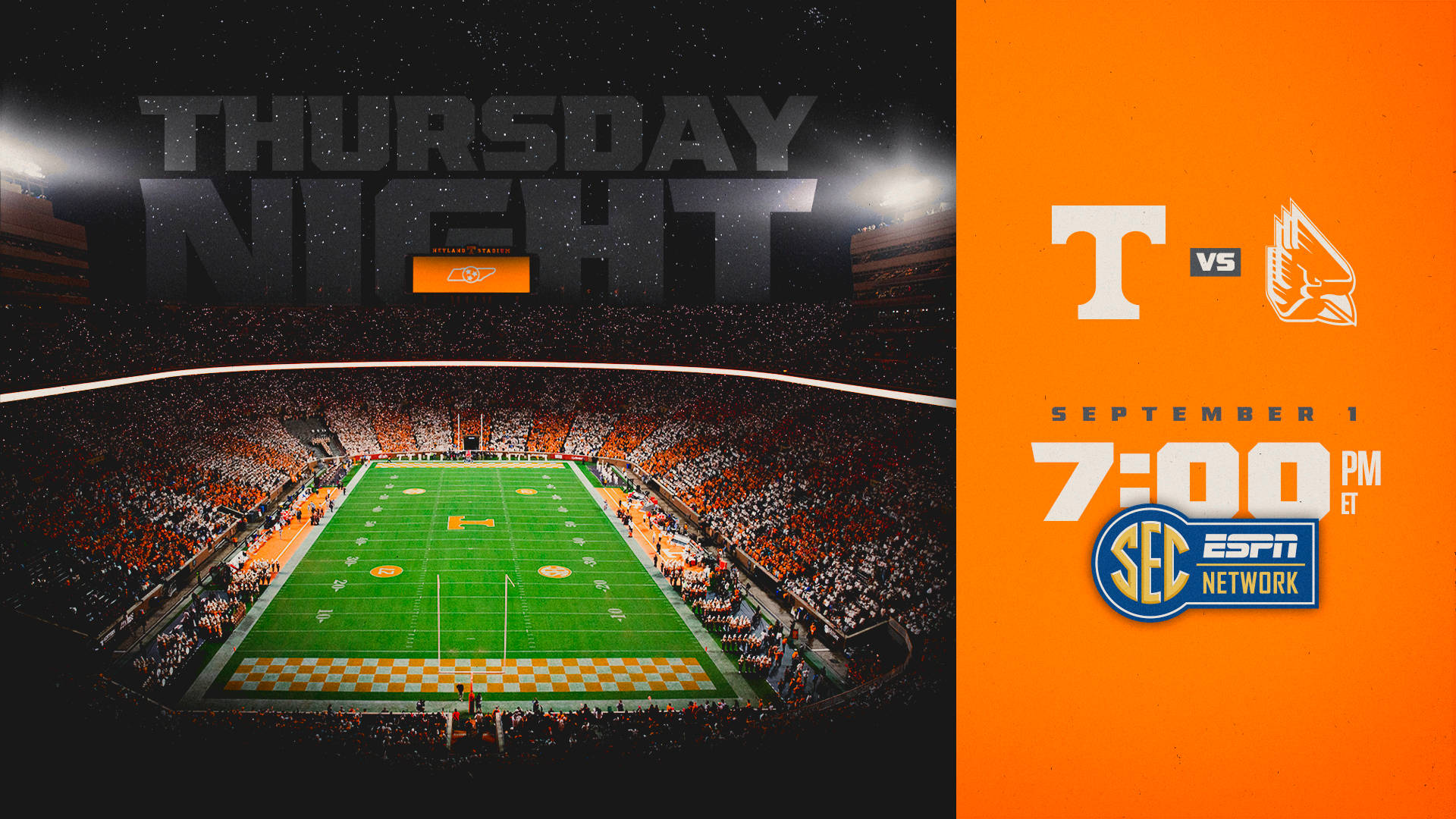 University Of Tennessee Football Game Poster Wallpaper
