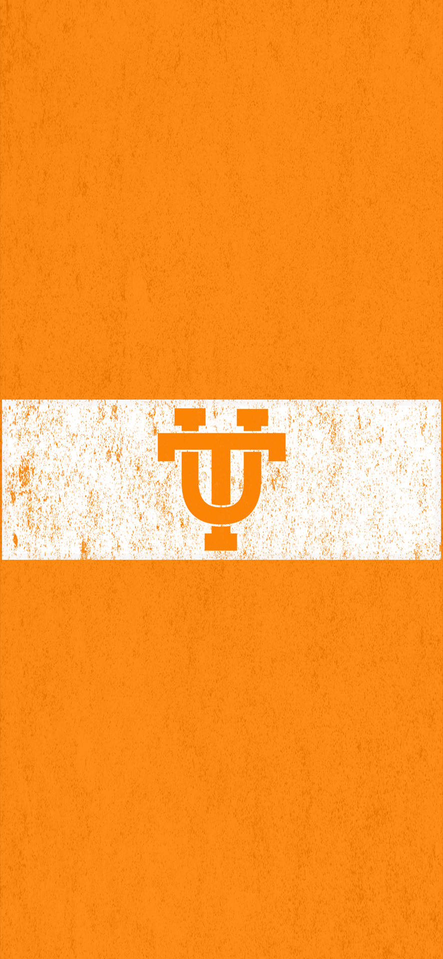 Universitetet Tennessee Logo Portræt Tapet Wallpaper