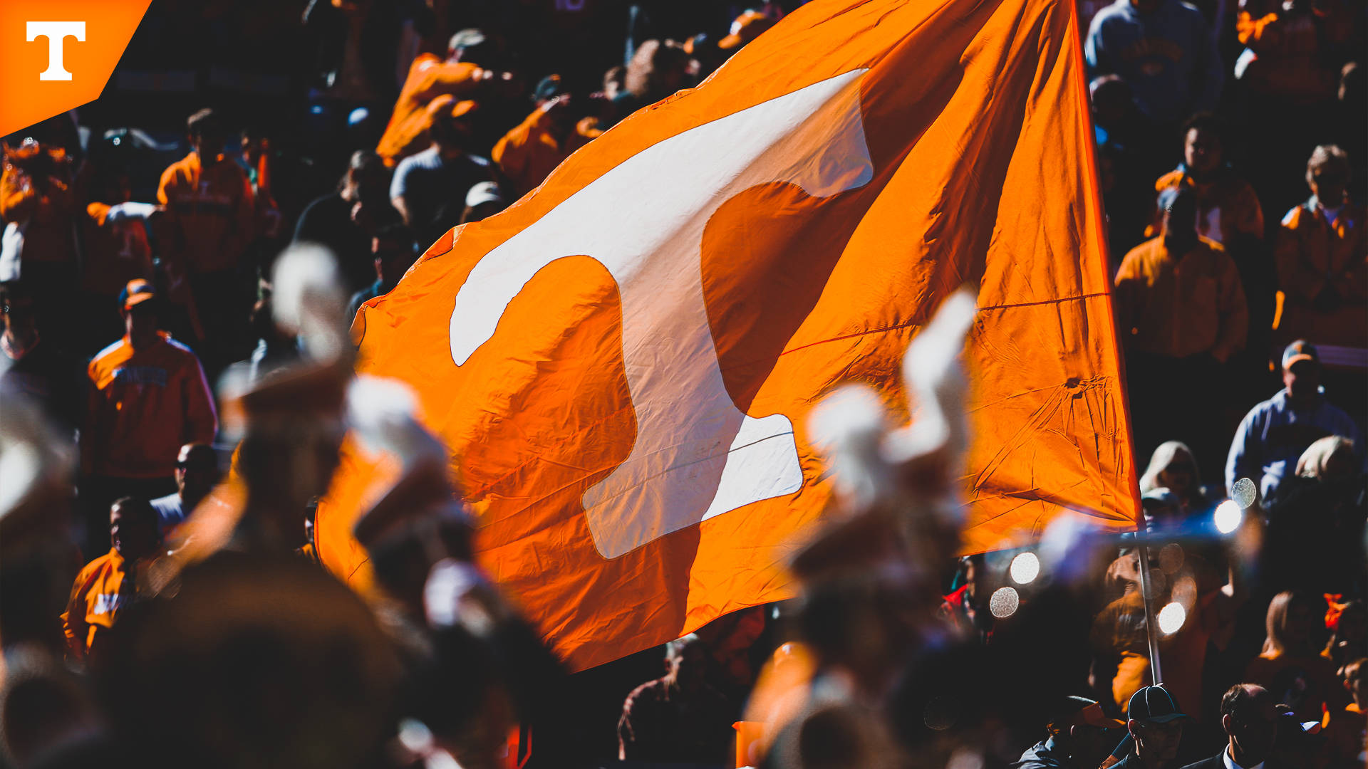 University Of Tennessee Orange Flag Wallpaper