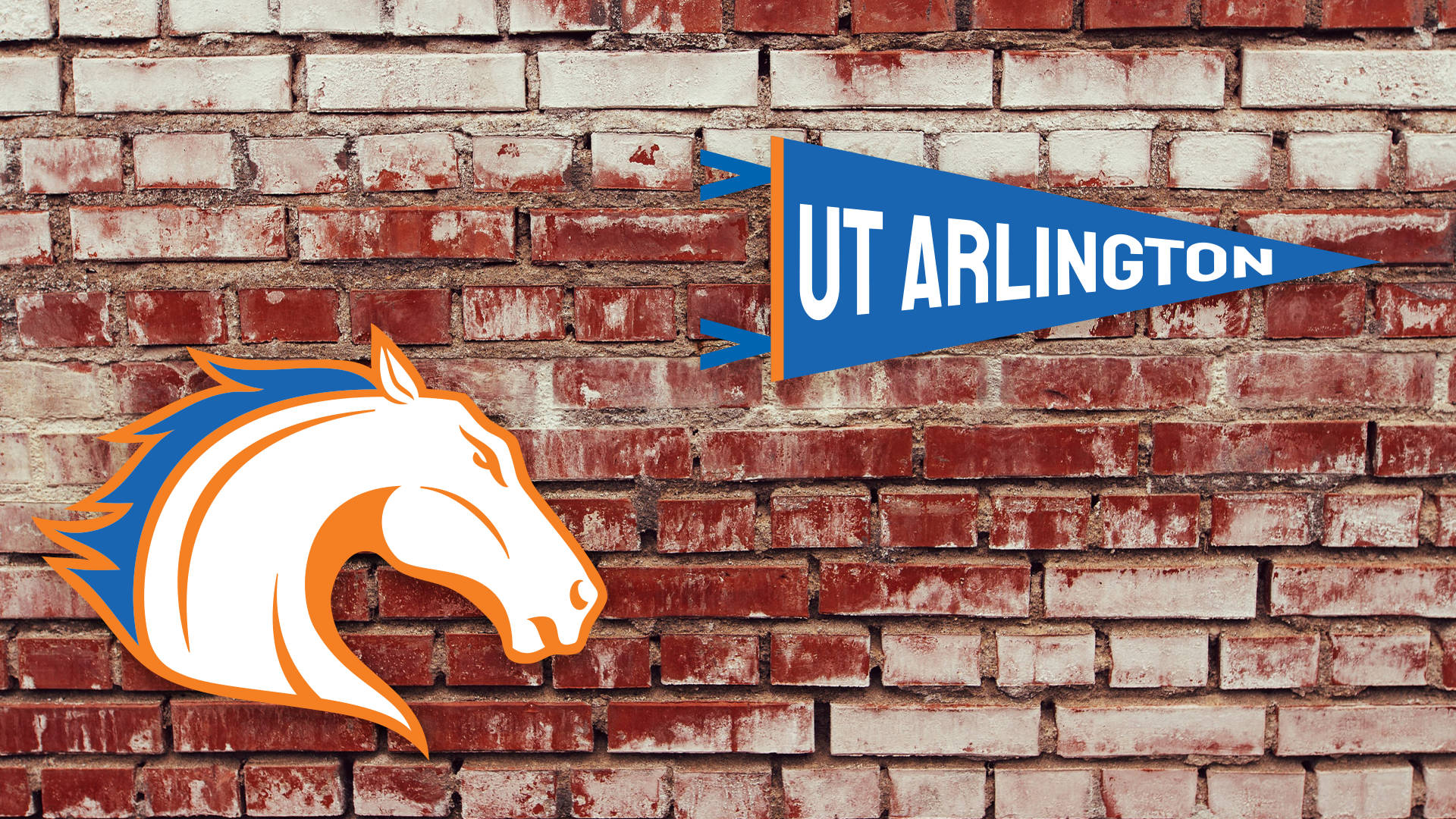 Logotipode La Universidad De Texas En Arlington Fondo de pantalla