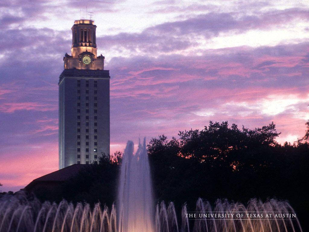 Torredel Reloj De La Universidad De Texas Fondo de pantalla