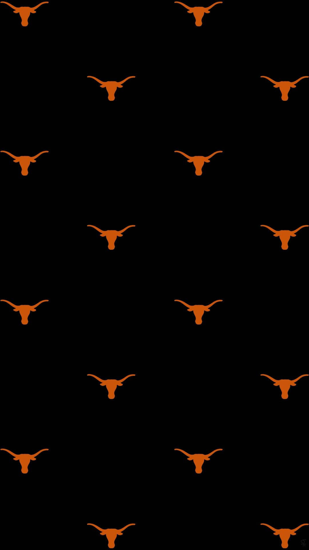 Patróndel Logotipo De Los Longhorns De La Universidad De Texas Fondo de pantalla