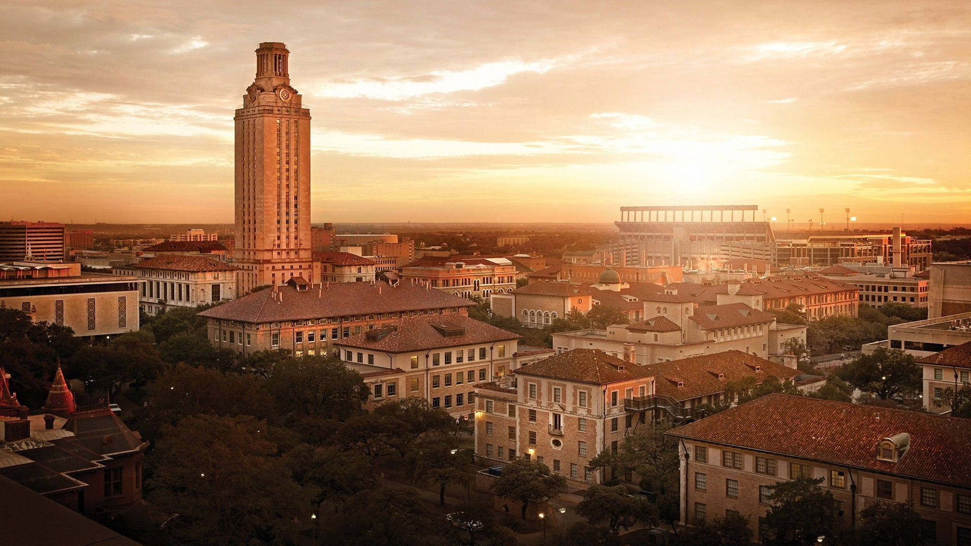 University Of Texas Public University Wallpaper