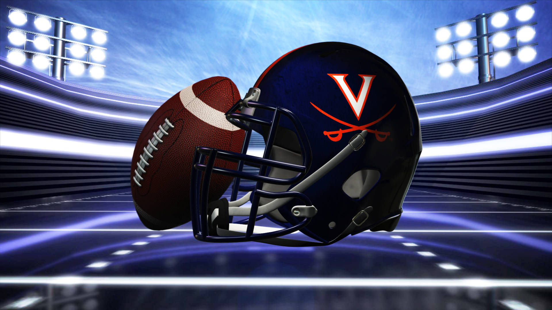 University Of Virginia Cavaliers Helmet Football Wallpaper