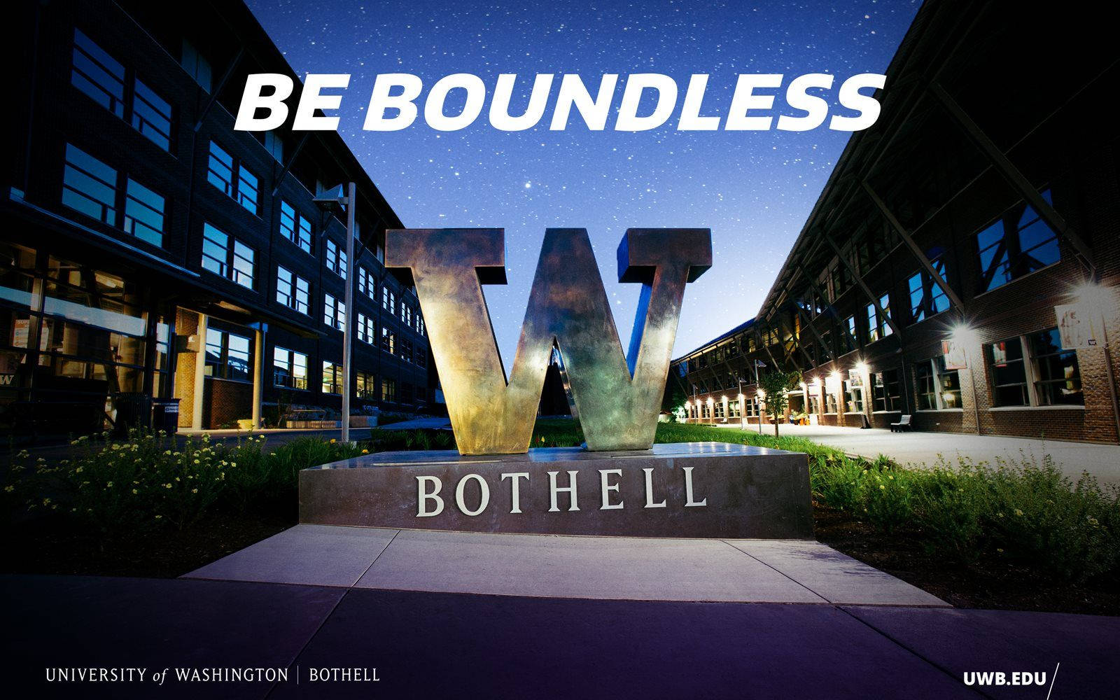 University Of Washington Bothell W Sign Wallpaper