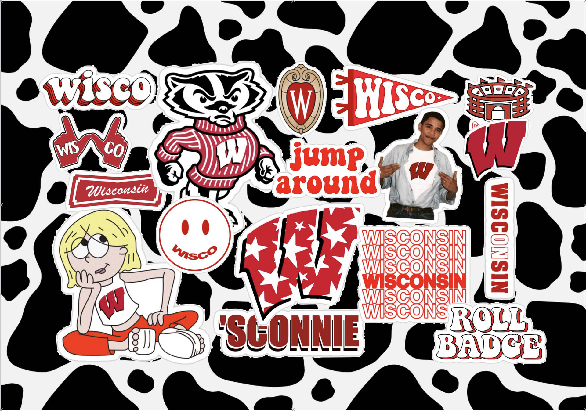 University Of Wisconsin-madison Logos Wallpaper