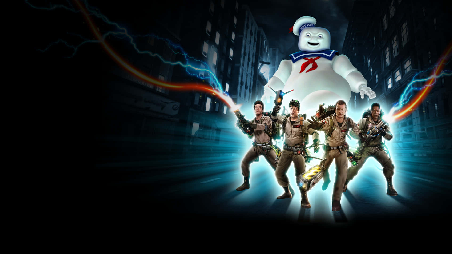 Unleggendario Team Ghostbusters In Azione.