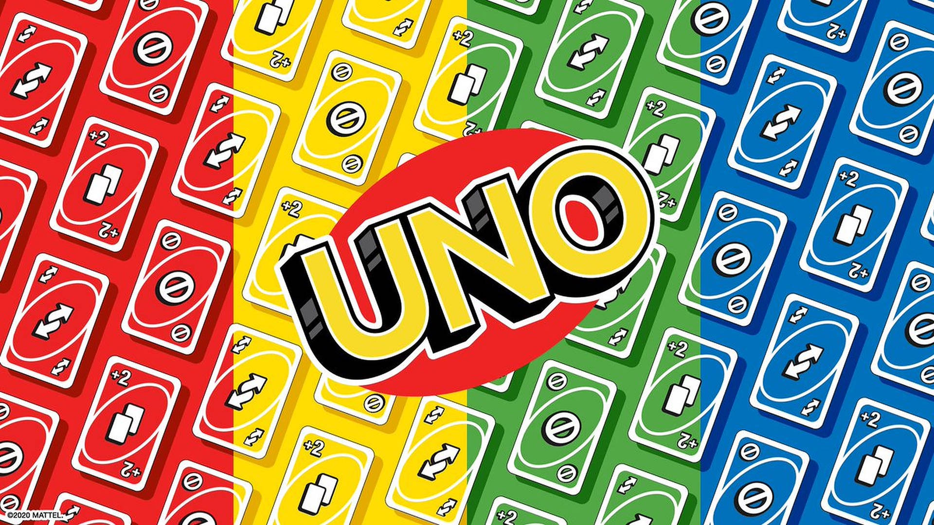 Download A Bright Yellow Reverse Uno Card Wallpaper