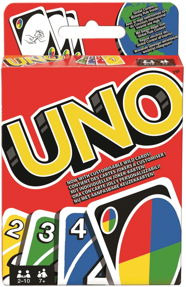 Uno Card Game Boxand Cards PNG