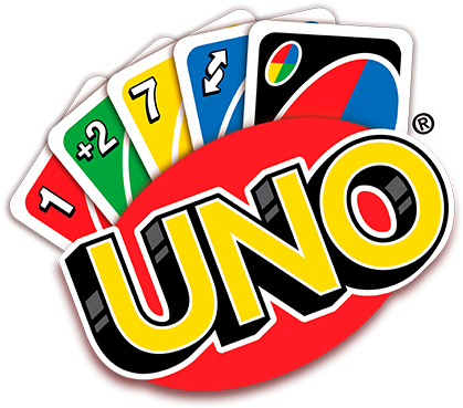 Uno Card Game Logoand Cards PNG