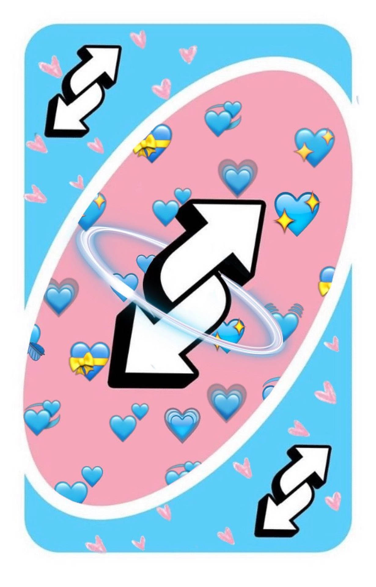 UNO Reverse Card Hearts UNO Reverse Card Hearts UNO Reverse Card