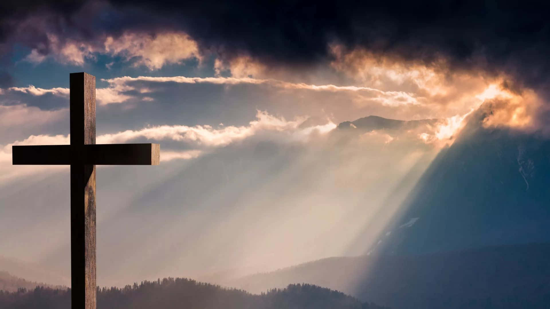 Unosfondo Ispiratore Per Pasqua Religiosa.