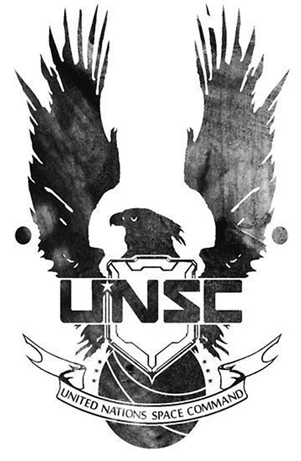 UNSC Bird Halo Logo Wallpaper
