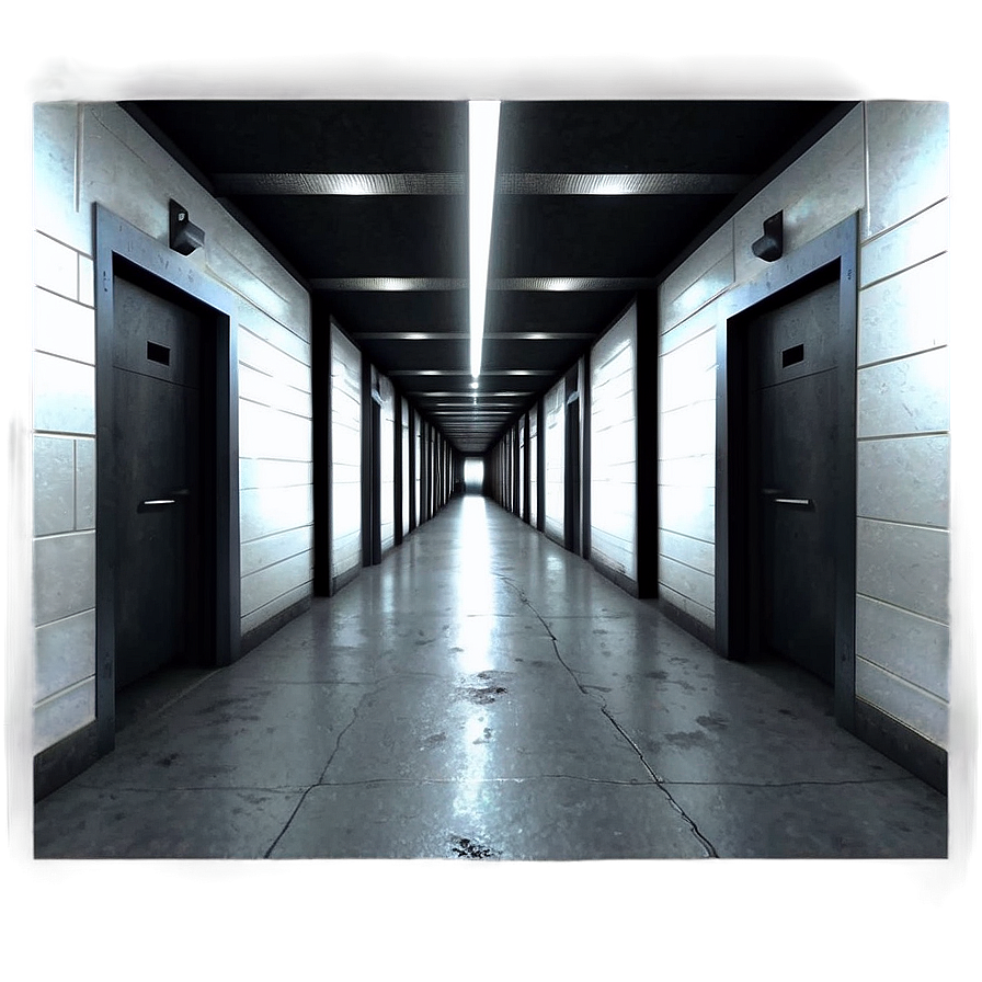 Unsettling Dark Corridor Png Sfe90 PNG