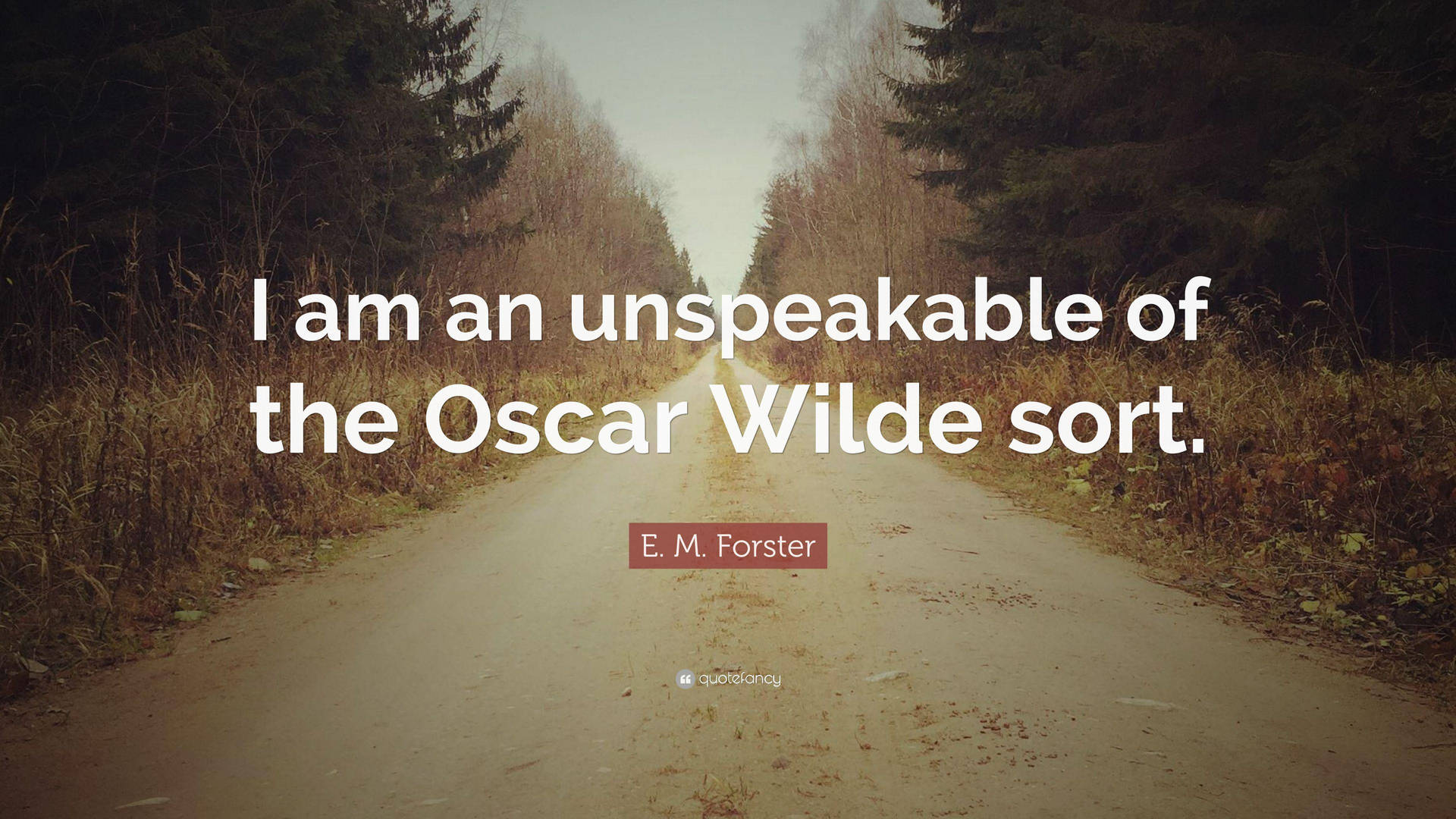 Unsagbar,von Der Sorte Oscar Wilde, Zitat Wallpaper