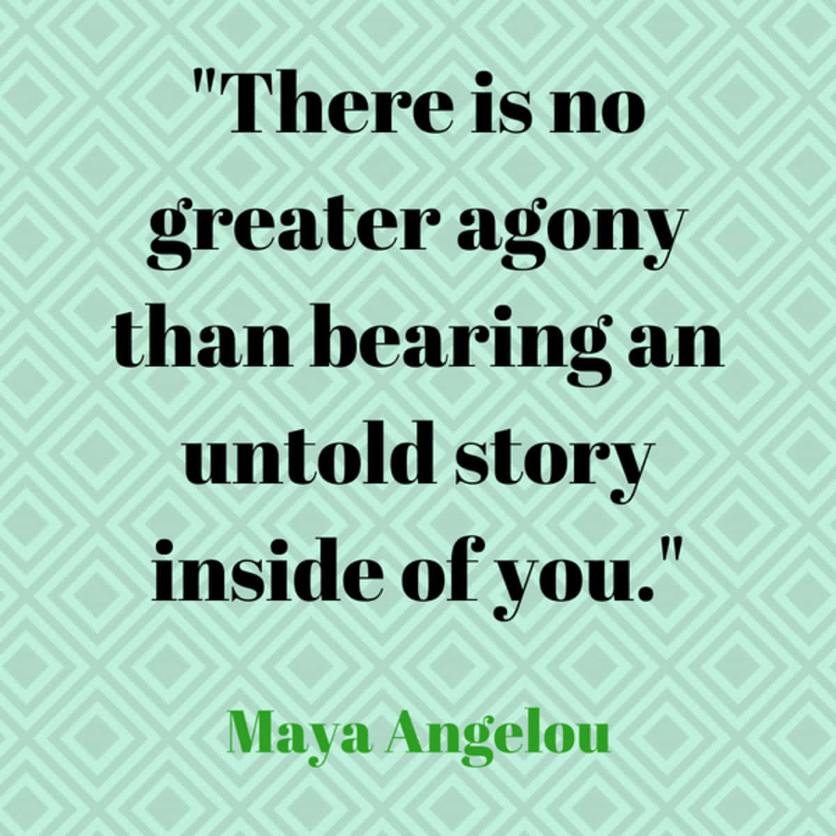 Untold Story Agony Quote Maya Angelou Wallpaper