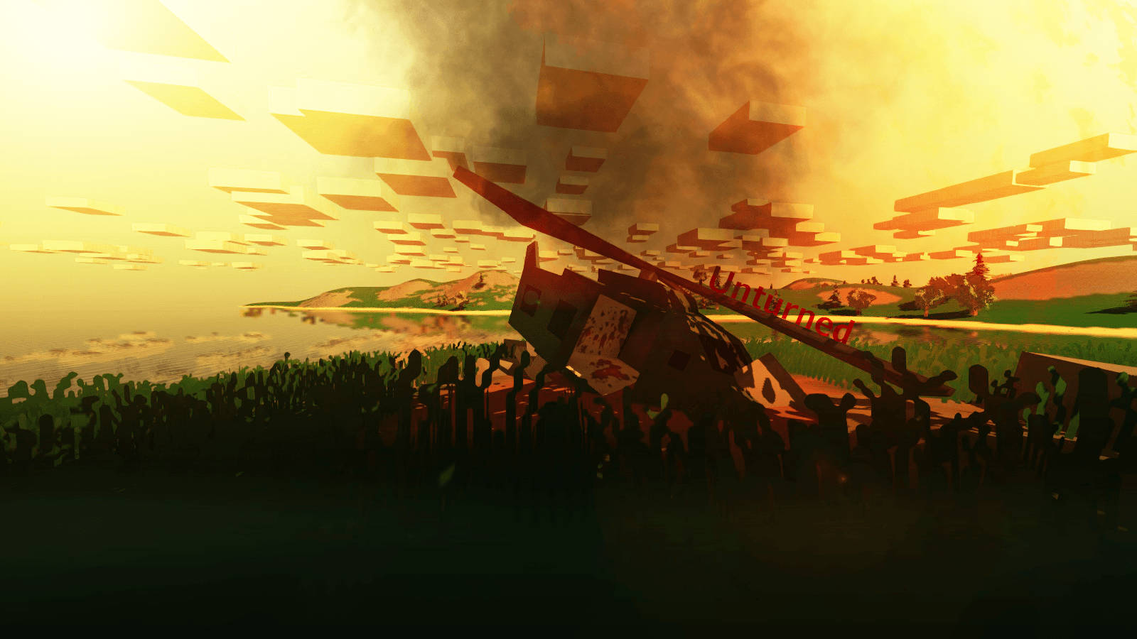 Unturned Post-apocalyptic Video Game Wallpaper