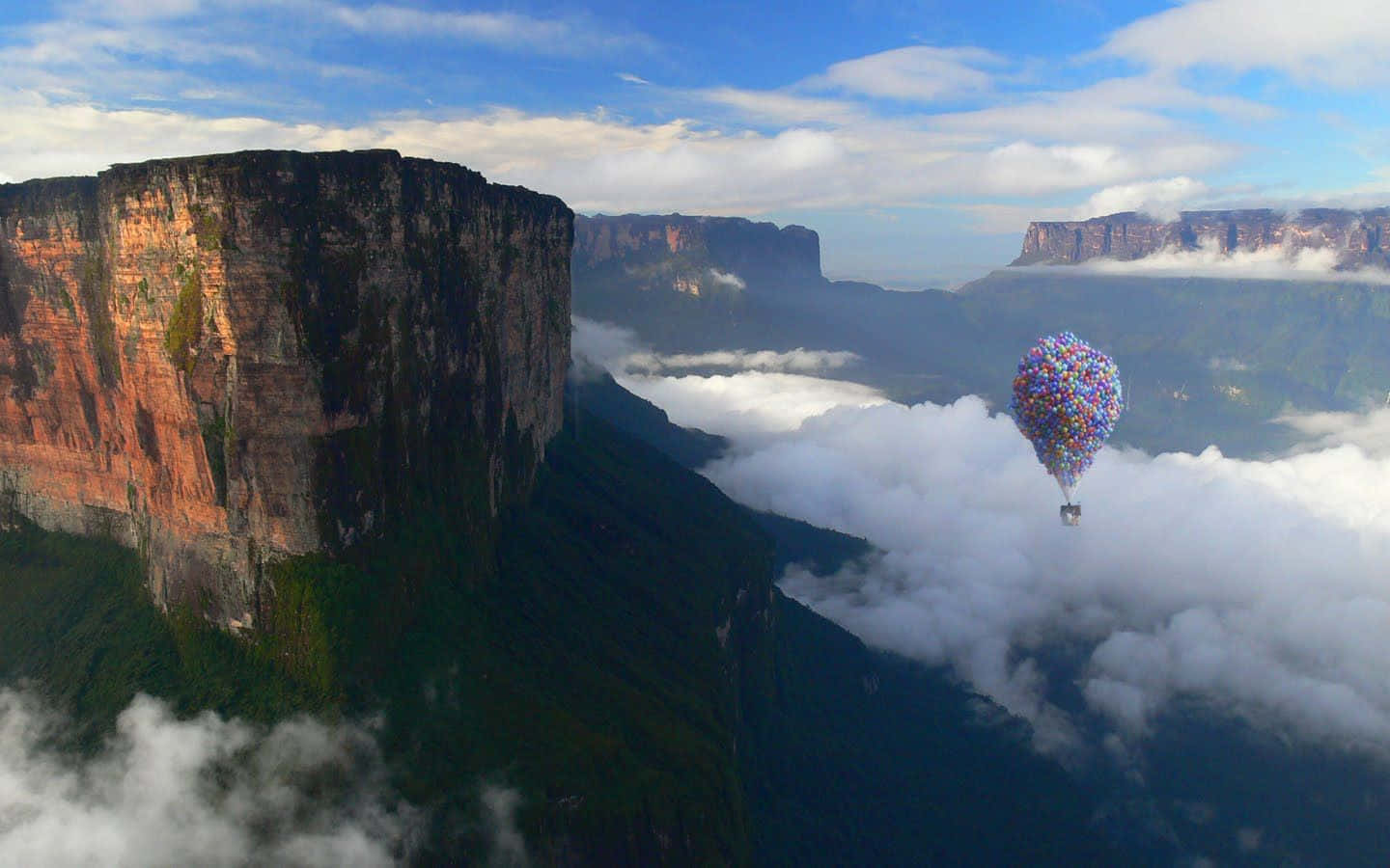 A Colorful Hot Air Balloon Adventure in the Sky