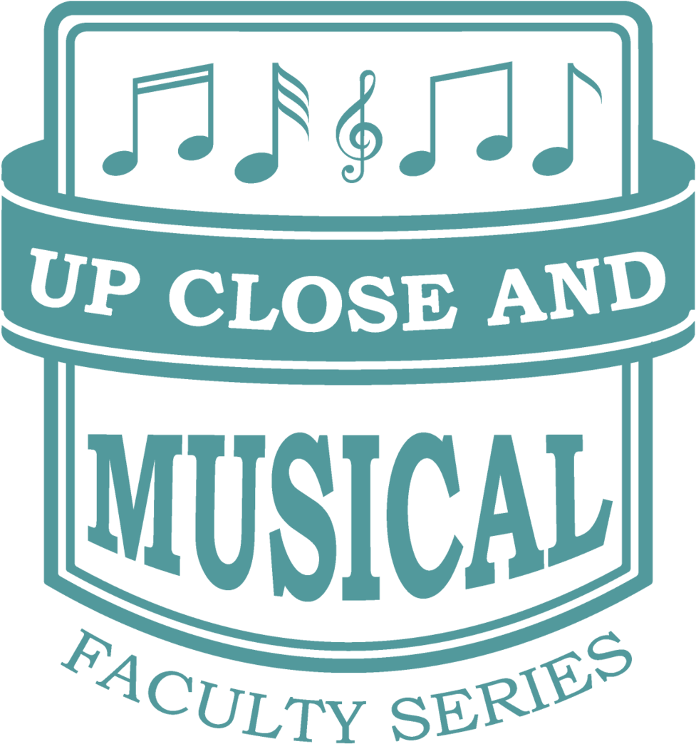 Up Closeand Musical Faculty Series Logo PNG