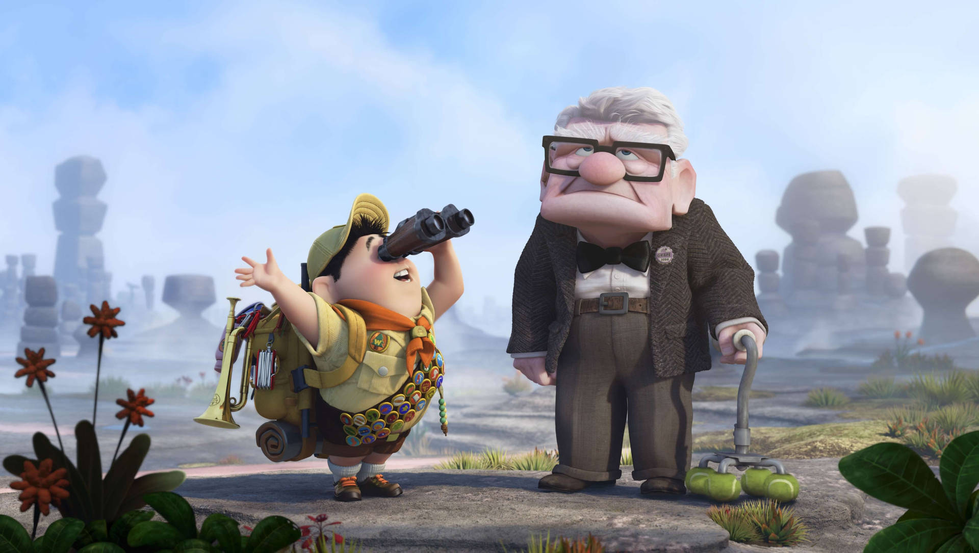 Up Movie Carl And Russell