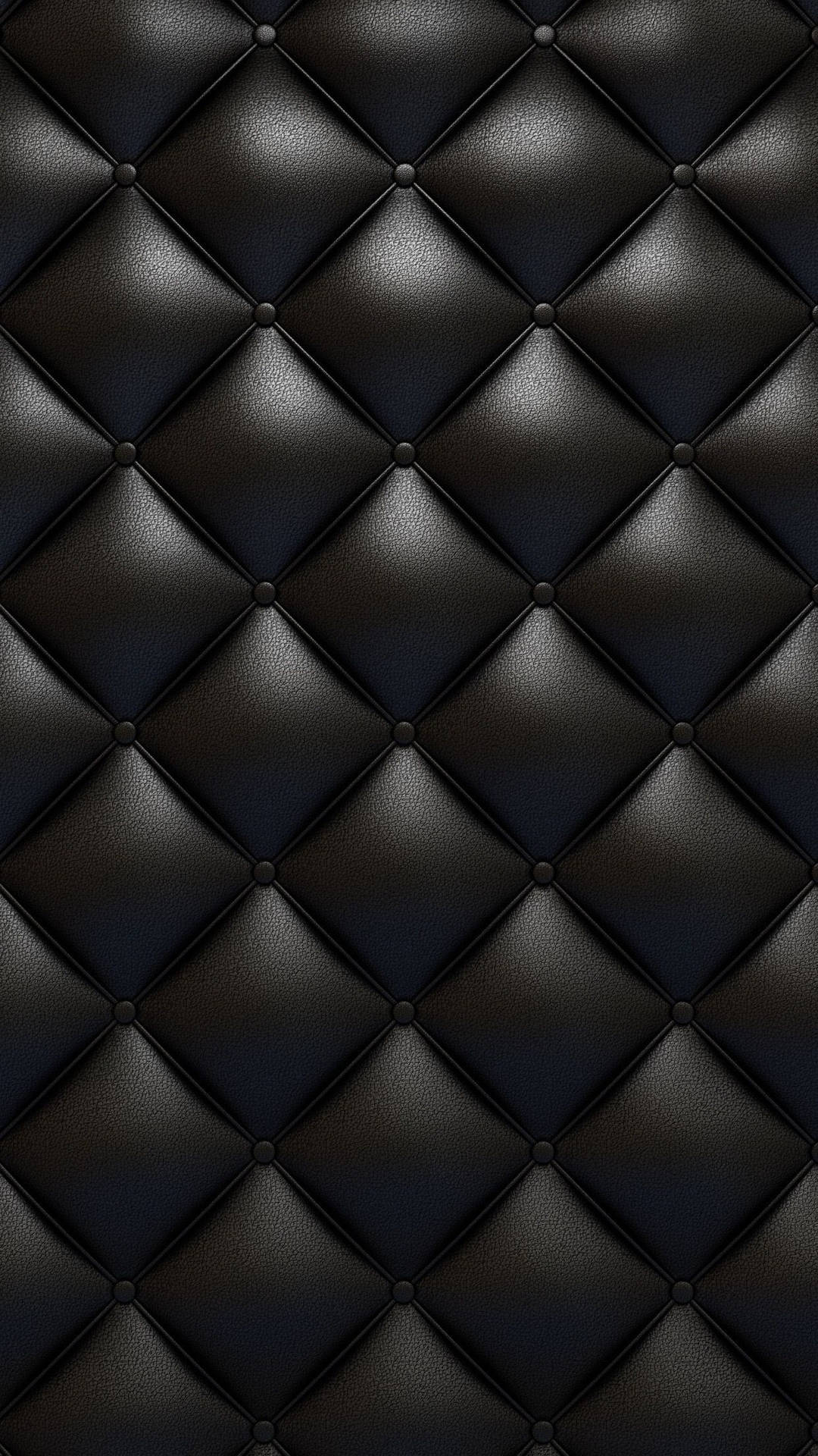 Upholstery In Black Leather Iphone Wallpaper