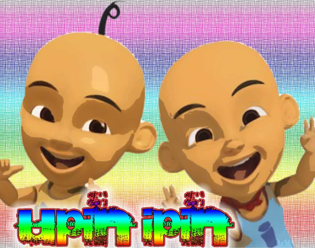 Two Cartoon Characters With The Words Ming Yin