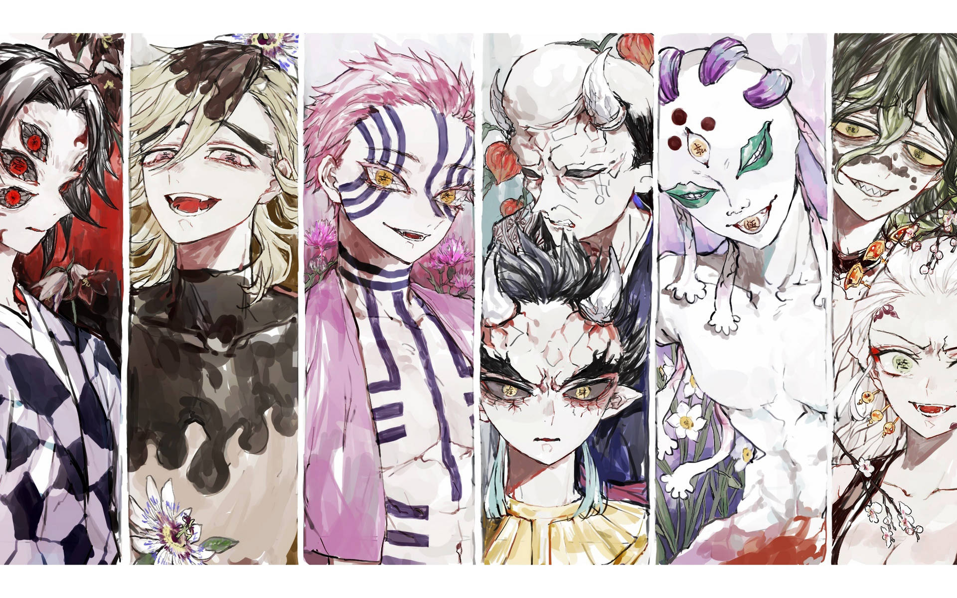 Upper Moon Anime Demon Wallpaper