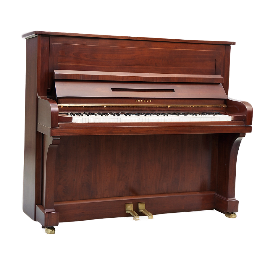 Upright Piano In Music Room Setting Png Kjr55 PNG