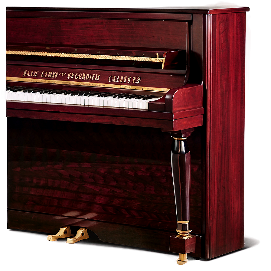 Upright Piano With Built-in Metronome Png Bod73 PNG