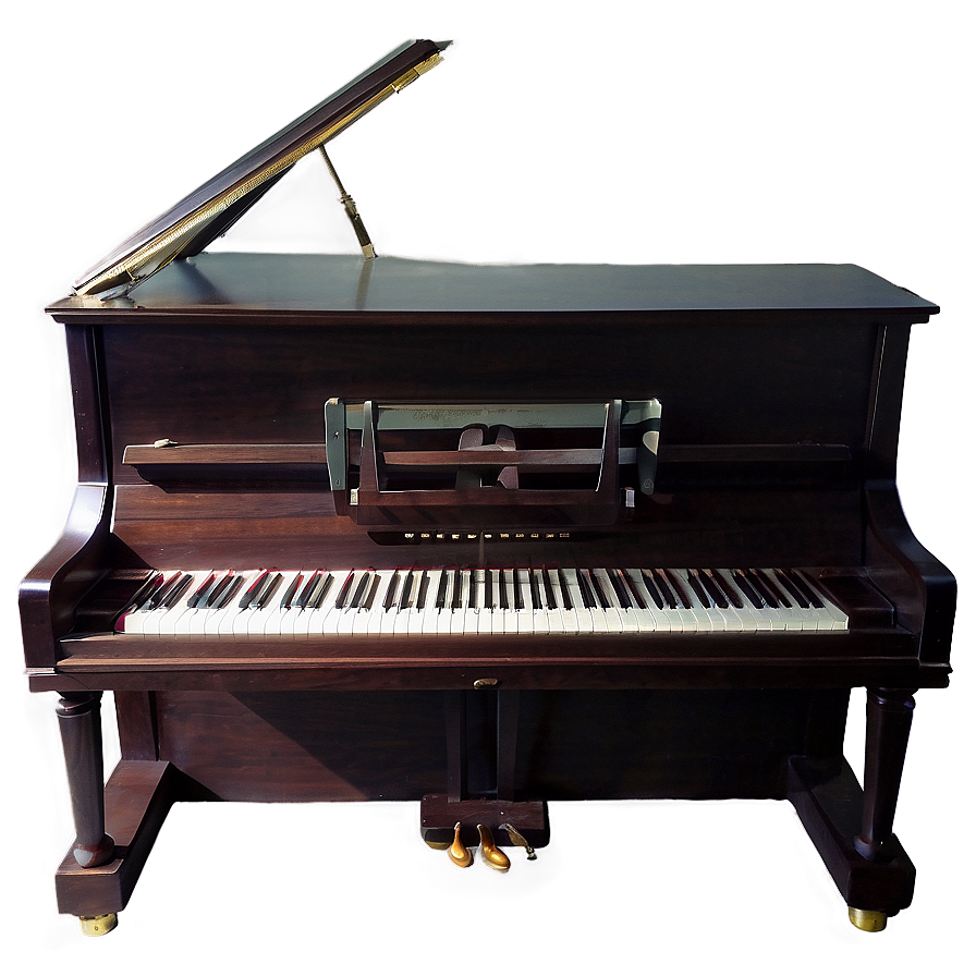 Upright Piano With Led Lights Png Qjp92 PNG