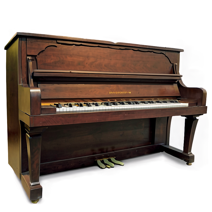 Upright Piano With Open Lid Png Ixq PNG