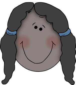 Upside Down Cartoon Face PNG