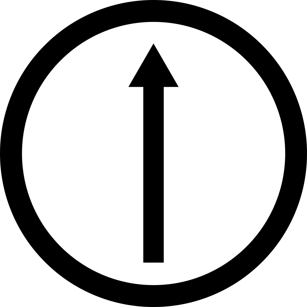 Upward Arrow Symbol PNG
