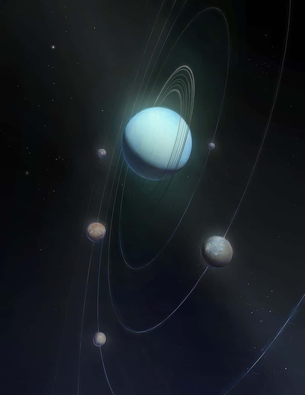 Billedeaf Uranus I Størrelsen 1020 X 1320.