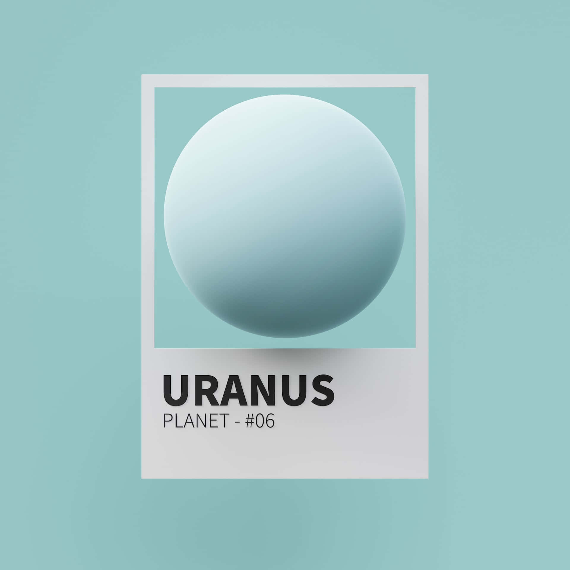 Etfantastisk Billede Af Uranus Og Dens Ringe.