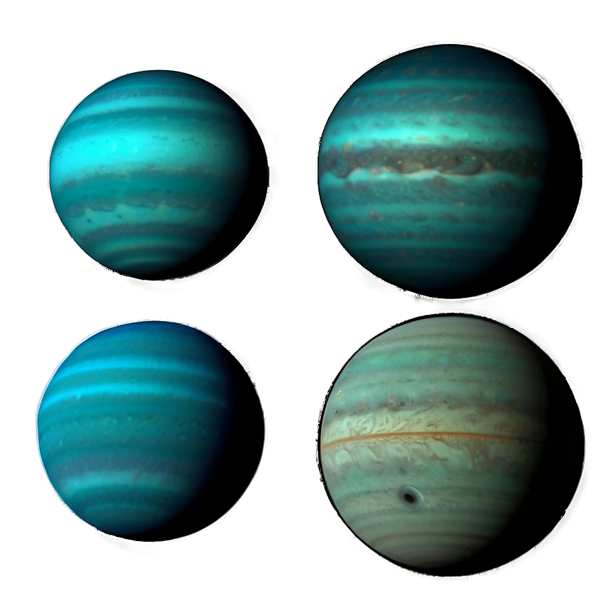 Uranus In Various Phases Png 94 PNG