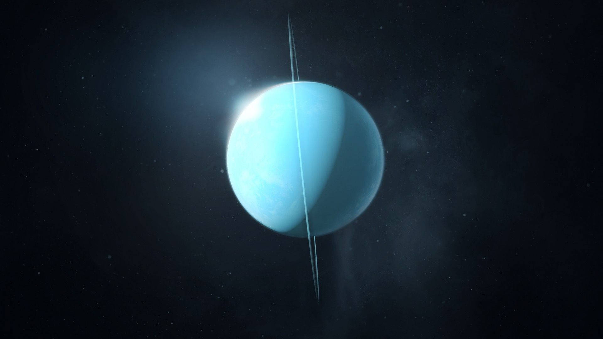 Uranus On Space Wallpaper