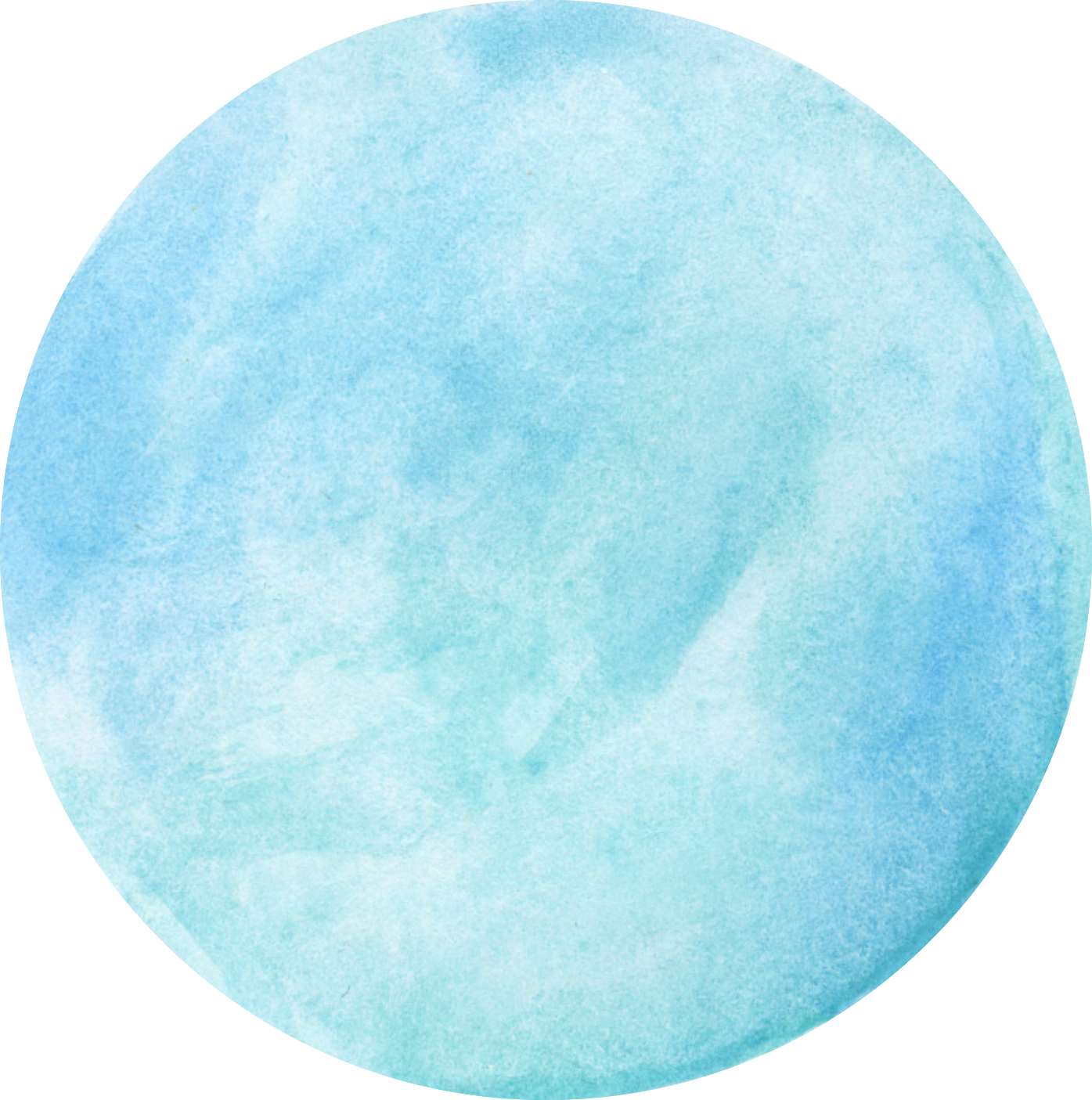 Uranus Planet Blue Hues PNG