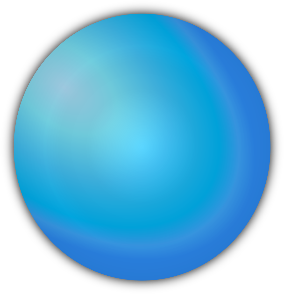 Uranus Planet Illustration PNG