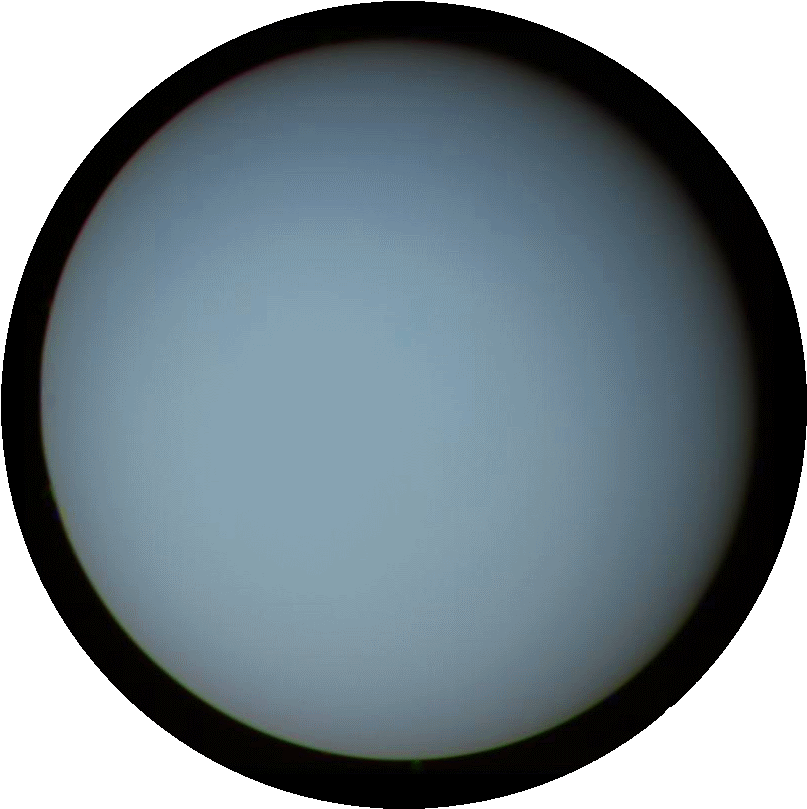 Uranus Planet Profile PNG