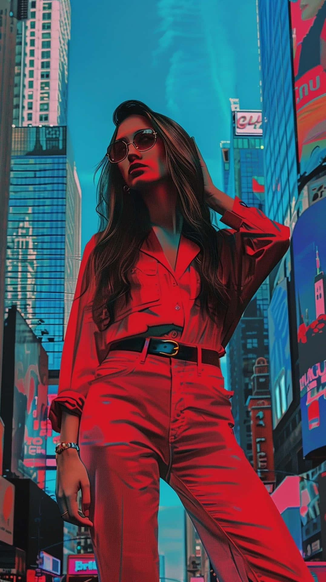 Urban Chic_ Fashionista_ Times Square.jpg Wallpaper