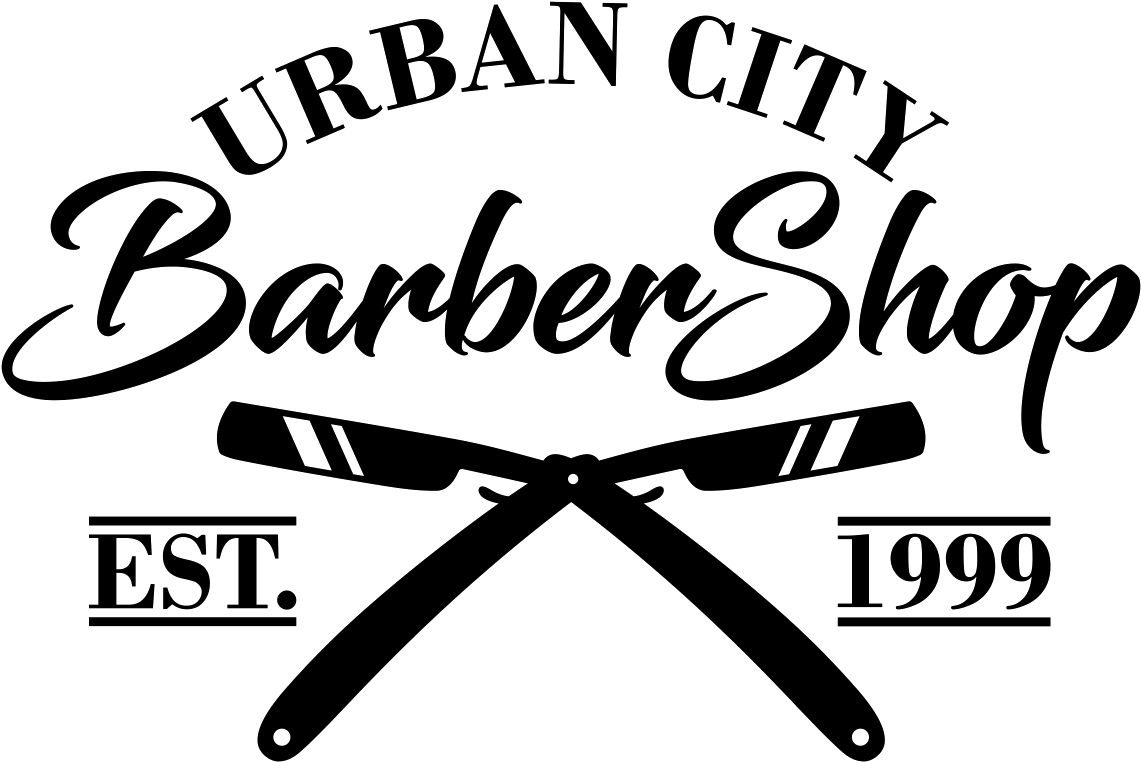 Urban City Barber Shop Logo1999 PNG