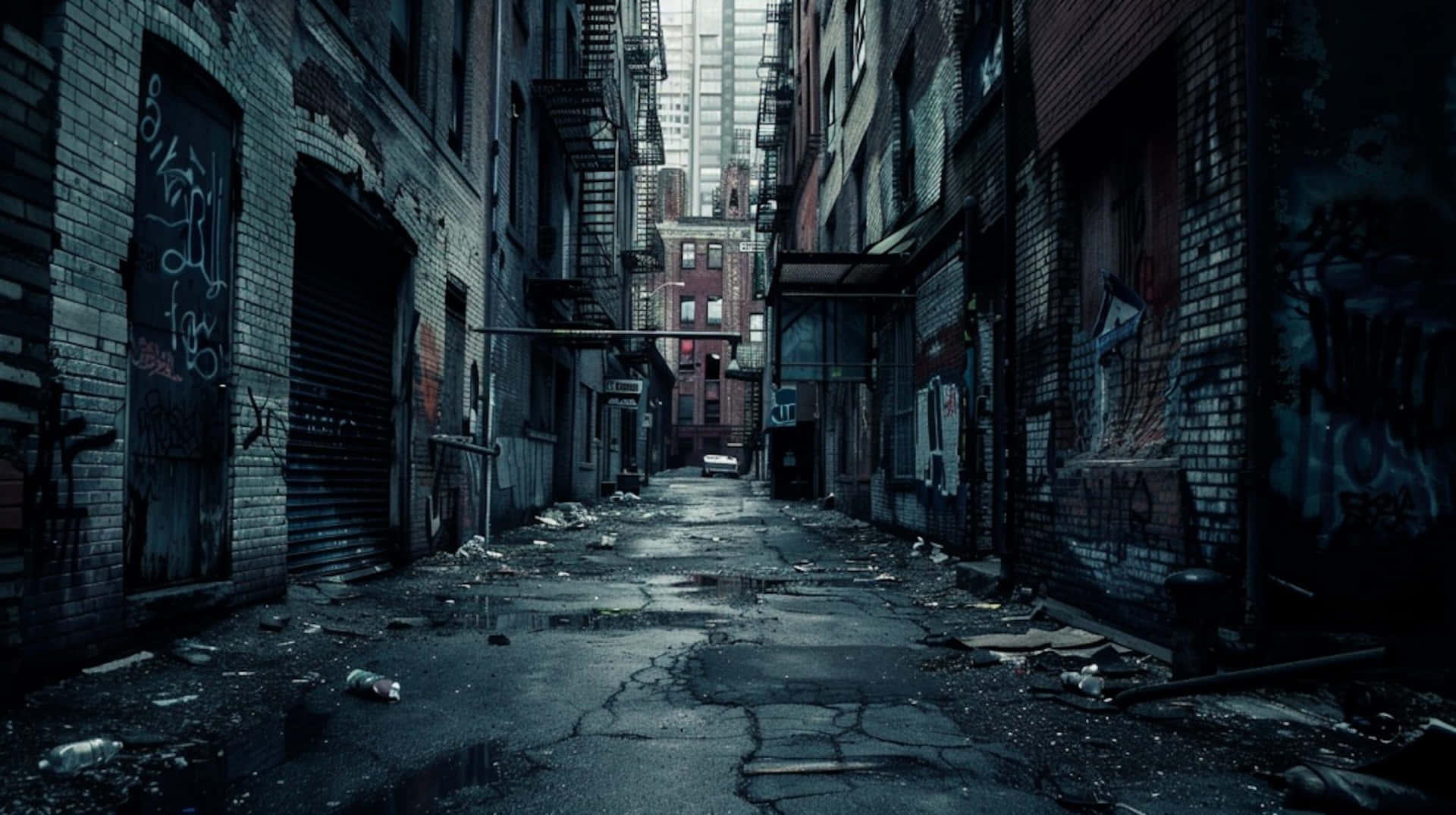 Urban_ Decay_ Alleyway Wallpaper