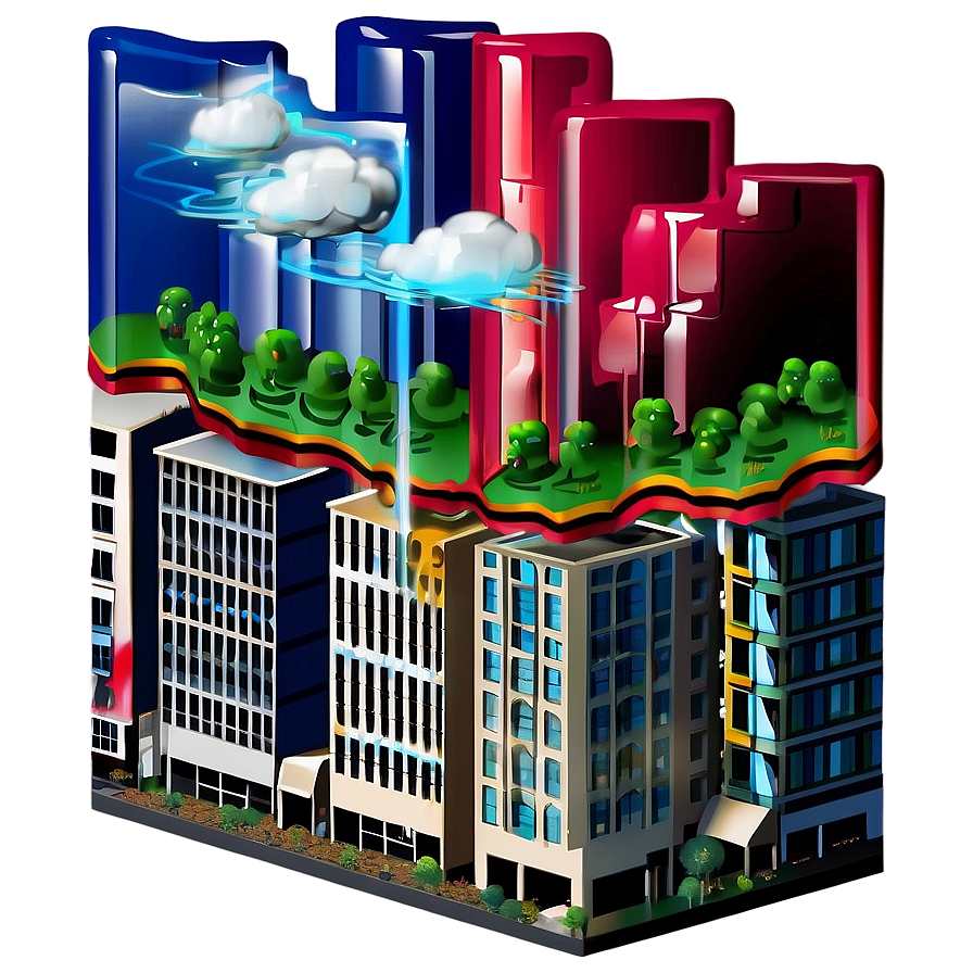 Urban Heat Island Effect Study Png Gbn PNG