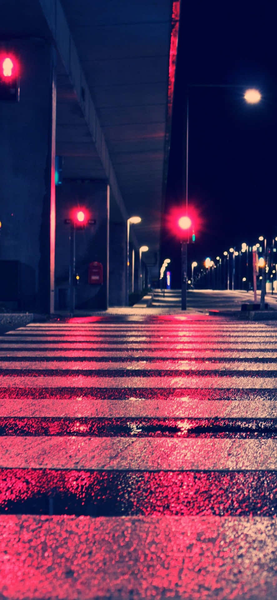 Urban_ Nighttime_ Glow.jpg Wallpaper