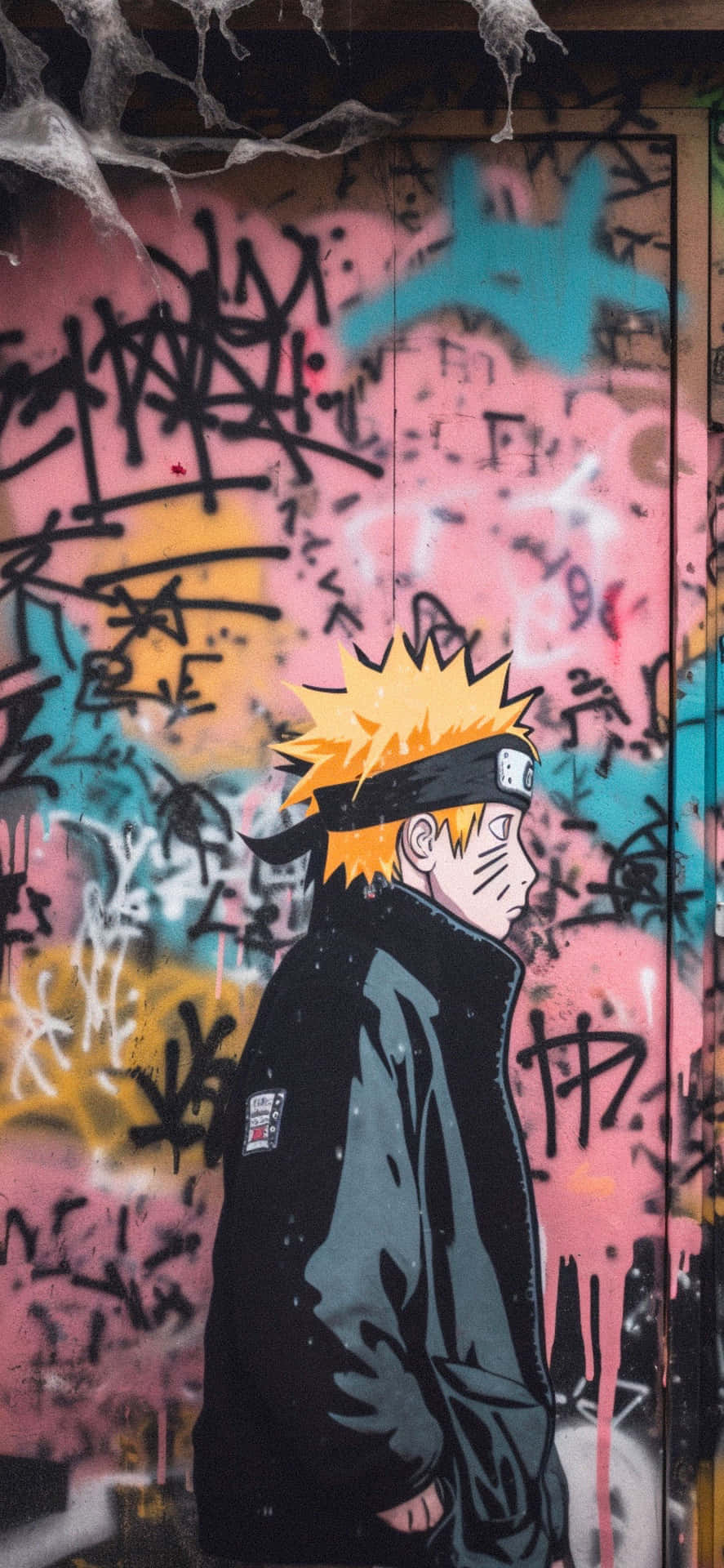 Urban Ninja Graffiti Art Wallpaper