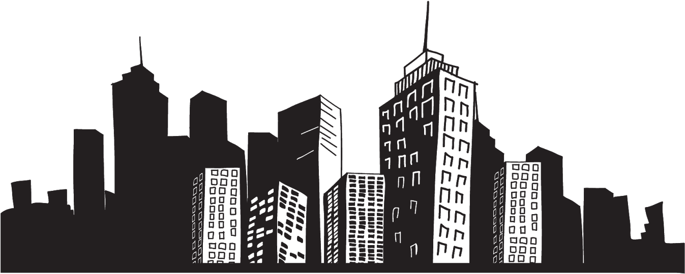 Download Urban Silhouette Skyline | Wallpapers.com