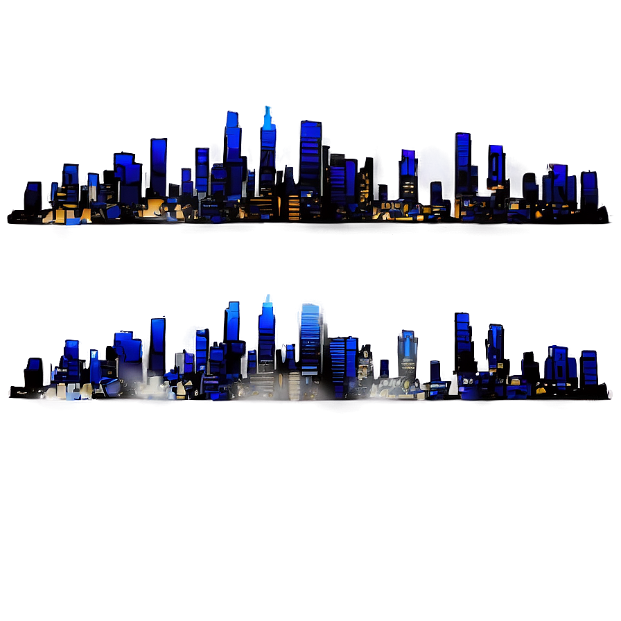 Urban Skyline Creation Png Kld PNG